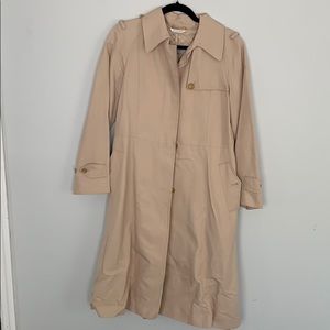 Max Mara tan trench coat